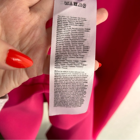 NWOT Halston Adrina Dress in Stretch Crepe, Pink - Picture 11 of 11